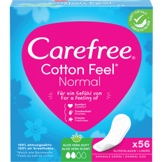 Intiimi Hygienia & Kuukautissuojaukset Carefree Binden & Einlagen Cotton Feel Aloe Vera Normal