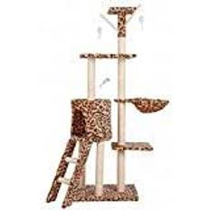 GoodHome Cat tree house tree bed 138cm