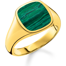 Thomas Sabo L Ringar Thomas Sabo Ring classic grönt-guld