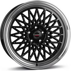 Borbet B Black Rim Polished 7x17 4/100 ET25 B64