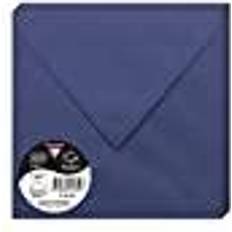 Clairefontaine 50023 C Pack de 20 sobres 16,50 x 16,50 x 0,10 cm, color azul ocuro 16,50 x 16,50 x 0,10