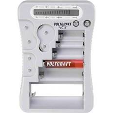 Voltcraft Batteritester VC1T Måleområde (bat.