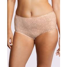 Bali Comfort Revolution Soft Touch Brief Almond Women's Almond