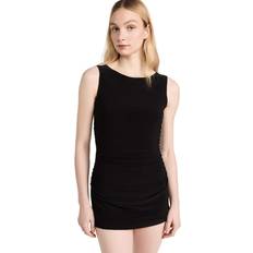 Elastano/Lycra/Spandex Vestidos Norma Kamali Pickleball Dress - Black