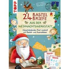 Adventskalender 24 Briefe vom Weihnachtsmann. Adventskalender-Post zum Basteln, Malen und Staunen