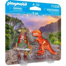 Playmobil dinos Playmobil Dinos 71206 Aventurier et tyrannosaure