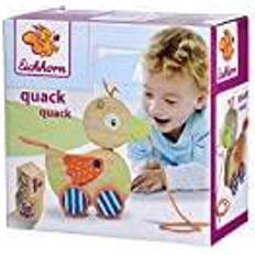 Eichhorn Pull-Along Duck Wooden Toy