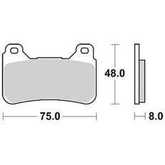 Repuestos de Bicicleta TRW Sinter Street MCB755SV Brake Pad