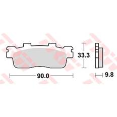 Pièces de Vélo TRW Brake Pad MCB830