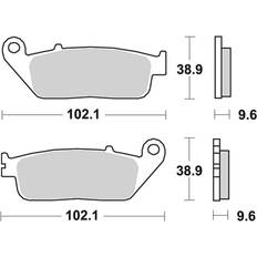 Lucas Bremseklods MCB677
