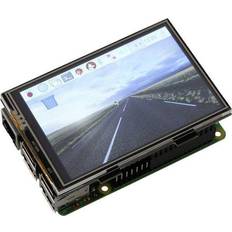 Schermi di Ricambio Joy-it Modulo touchscreen RB-Display Kit 3.5 8.9 cm (3.5 pollici) 480 x 320 Pixel Adatto per (kit di sviluppo) Raspberry Pi incl. alloggiamento, incl. sistema