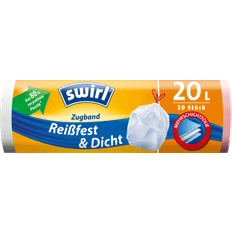 Swirl Zugband-Müllbeutel 20 L Reißfest & Dicht