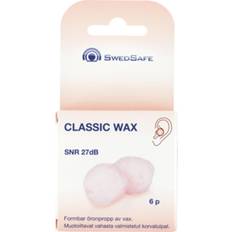 Classic Wax Earplugs 6-pack