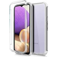 Accesorios para teléfonos móviles Cool Funda Silicona 3d Para Samsung A326 Galaxy A32 5g (transparente Frontal Trasera)