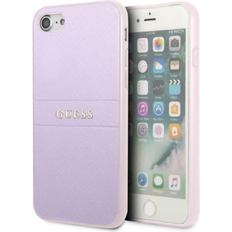 Guess Pu Leather Saffiano Case Purple For Iphone Se 2022 Guhci8psasbpu (guhci8psasbpu)