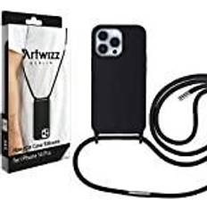 Artwizz HangOn Case Silicone für iPhone 14 Pro schwarz