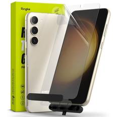 Ringke [2-Pack] Galaxy S23 Skärmskydd Härdat glas TG Clear