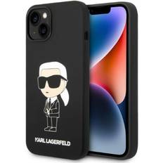 Iphone 14 plus skal Karl Lagerfeld iPhone 14 Plus Skal Magsafe Ikonik Silicone Svart