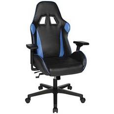 Gaming-Stühle Topstar Gaming Stuhl Speed Chair 2, 7830TW3 KU06 blau, schwarz, schwarz Kunstleder