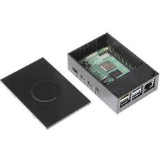 Raspberry Pi Pièces Détachées d'Ordinateur Raspberry Pi 4B MFG Black Boítier Pour Noir