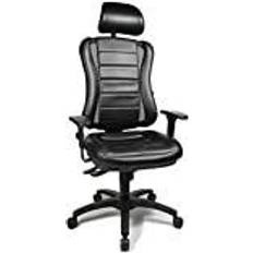 Armleuningen - Leer - Volwassene Gamestoelen Topstar Bureaustoel Head Point RS zwart