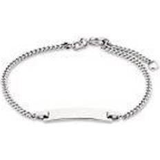 Amor Armband Amor ID-armband Arm smycken, 17 cm, Silver, Levereras en presentask för smycken, 9048762