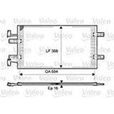 Valeo Kondensator, Klimaanlage 814171