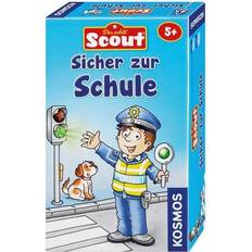 Scout spel Kosmos Scout Sicher zur Schule: Das lehrreiche Memospiel. Mitbringspiel für 2-4 Spieler