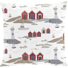 Arvidssons Textil Kust Kuddöverdrag Blå, Beige, Vit