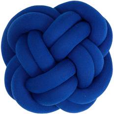 Cuscini Decorativi Design House Stockholm Knot Kissen Klein Blue 30x30x15 cm Cuscino Decorativo Completo Blu