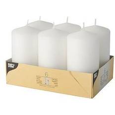 Kerzen & Zubehör Papstar 6 Stumpenkerze LED-Licht