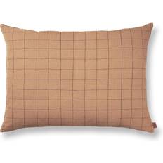 ferm LIVING Cotton Grid Komplet pyntepude Brun (60x40cm)