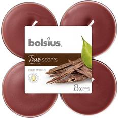 Interieur Details Bolsius Maxilicht True Scents Oud Wood 8 Stuks