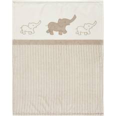 Alvi Babydekens Alvi Microvezel deken met UV-bescherming Olifant 75 x 100 cm Beige 75x100 cm