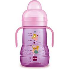 Mam Drinkbekers met tuit Mam Trainer drinkfles, 220 ml, S child pad Kleurrijk