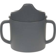 Grigio Bicchieri con beccuccio Lässig Sippy Cup Uni Anthracite