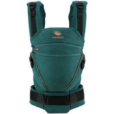 Manduca Babyudstyr Manduca Bæresele XT Cotton - Denimteal-Toffee