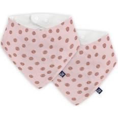 Alvi Sciarpa a triangolo 2-pack Curly Dots rosa rosa pink