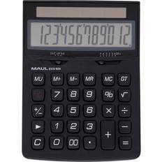 Lommeregnere Maul ECO 850 Taskelommeregner solcelle-drift Sort Display (indstil) 12