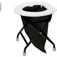 foldet toilet hvidt, inkl. 6 poser
