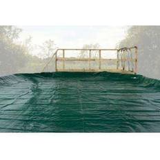 Poolabdeckungen Weka Abdeckplane, Ø 390 cm, Kunststoff gruen