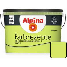 Malerfarbe Alpina Farbrezepte Frühlingswiese Grün