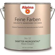 Für Innenräume - Grau Malerfarbe Alpina Farben Wandfarbe Feine Grün, Grau