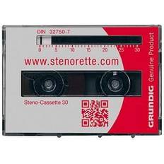 Audio Systemen Grundig Mini-cassette Steno Grijs