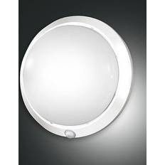 Indoor Lighting - White Ceiling Flush Lights Fabas Luce Armilla weiss Ceiling Flush Light