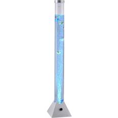 Paul Neuhaus LED-belysning Gulvlamper & Havelamper Paul Neuhaus Water Column Silver/Transparent/Clear Bedlampe 119.5cm