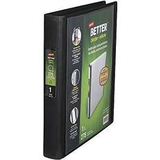 Staples 1 Inch BetterView Binder with D-Rings