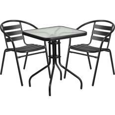 Bistro Sets Flash Furniture Lila 23.5'' Square