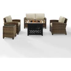 Patio Furniture Crosley Furniture Bradenton Collection Outdoor Lounge Set