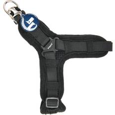 Puppia Soft Harness Step-In Hundsele Black